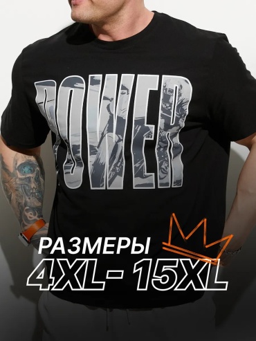 Футболка MR BIGMAN черный