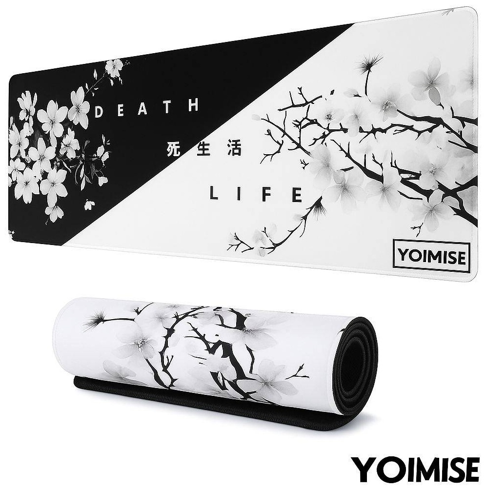 Коврик для мыши YOIMISE Death Life 900x400x3 мм черный