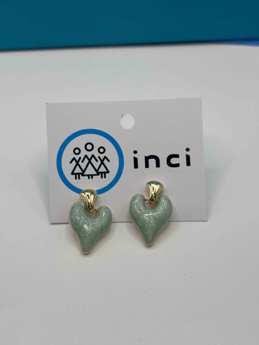 Серьги Inci бижутерный сплав, эмаль