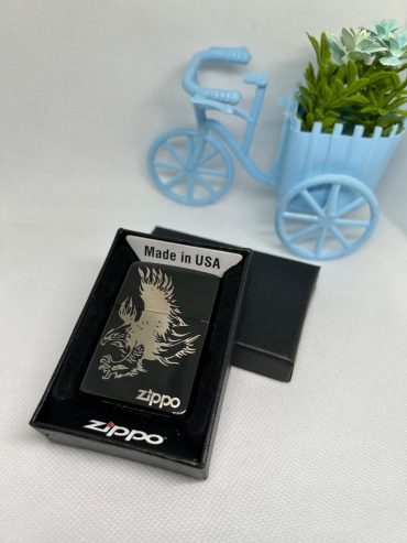 Zippo бензиновая зажигалка 100912BOY, металлический сплав
