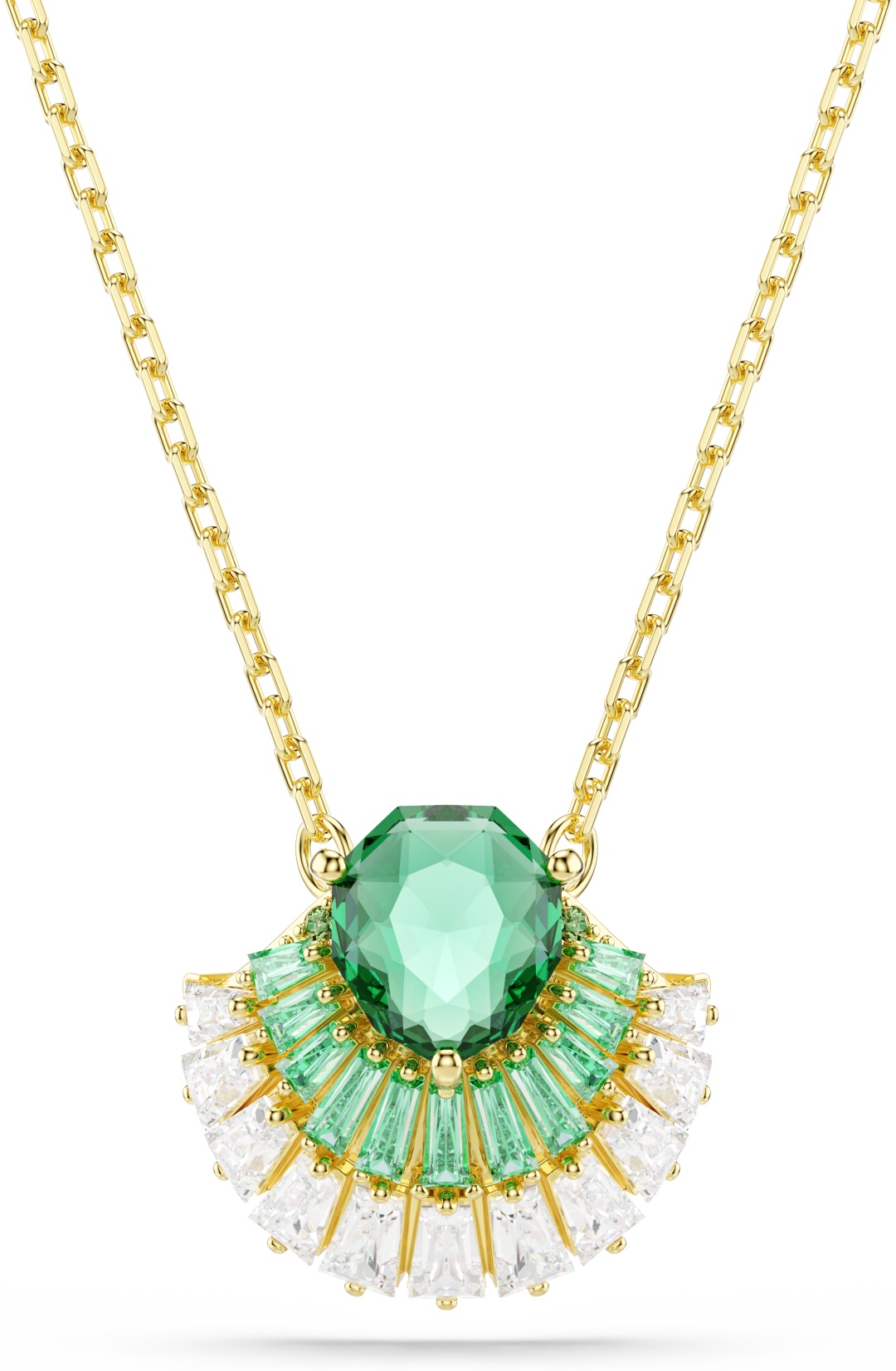 Swarovski длина 45 см бижутерный сплав, кристаллы Swarovski, цирконий