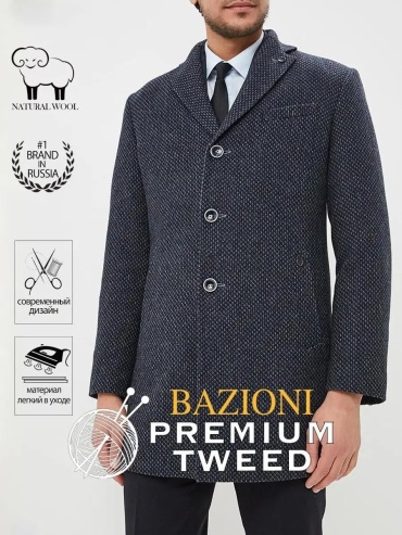 Пальто BAZIONI черный
