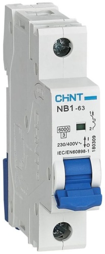 CHINT автоматический выключатель 1P 40 A, 6 кА, 230 В