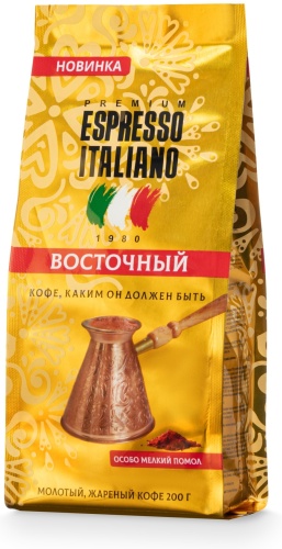 Кофе Espresso Italiano Oriental молотый 200 г