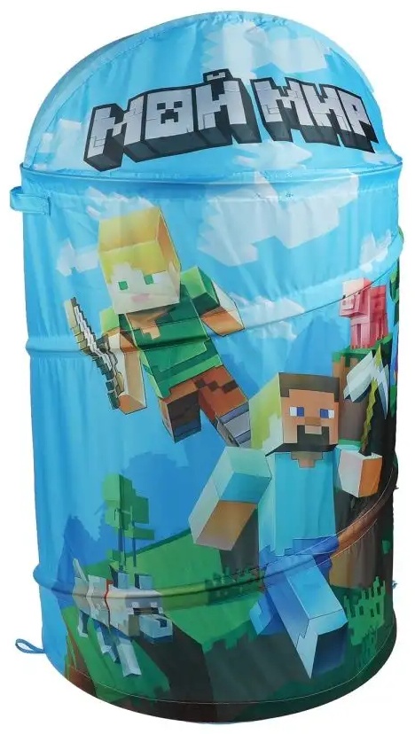 Корзина для игрушек 60x43x60 см, текстиль