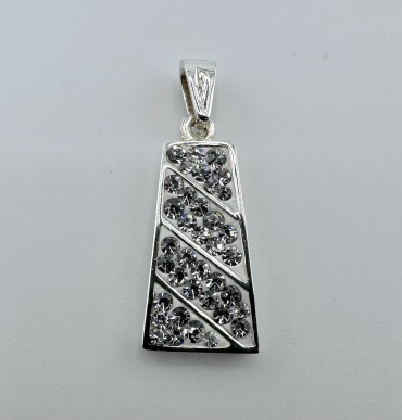 Подвеска PRESTIGE JEWELRY 04-807-7251 вес 2.65 г серебро, фианит