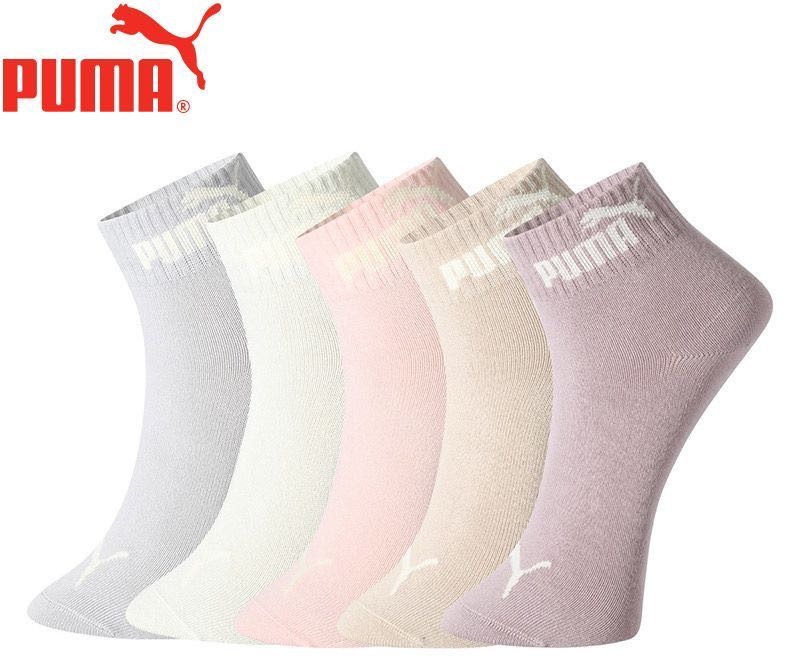 Носки Puma 5 пар фиолетовый, розовый 35-38