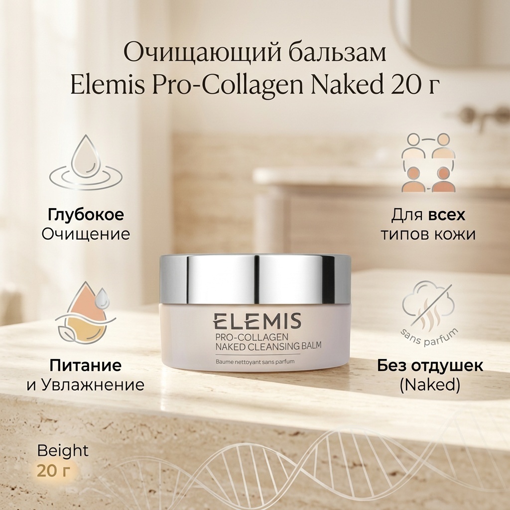 Elemis Pro-Collagen Naked бальзам 20 г