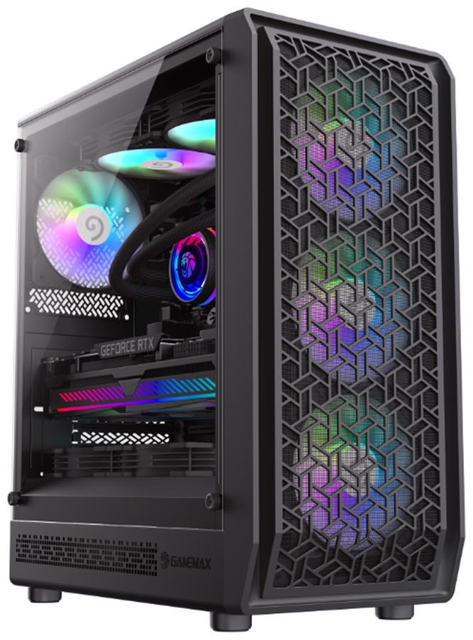 Корпус Game Max 1117-3701R0004 черный