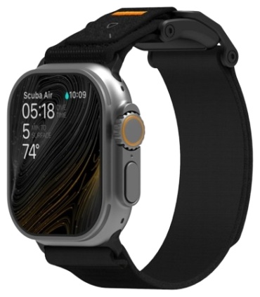 Ремешок Aulumu для Apple Watch Ultra черный