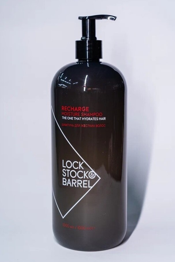 Lock Stock&Barrel Recharge Moisture для жестких волос шампунь 1000 мл