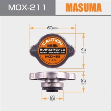 MASUMA крышка радиатора MOX-211