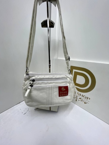 Сумка кросс-боди DIAS SHOP люрекс, экокожа черный