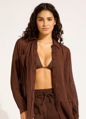Комплект SEAFOLLY коричневый