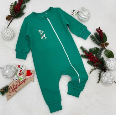 Комбинезон Twins Textile зеленый