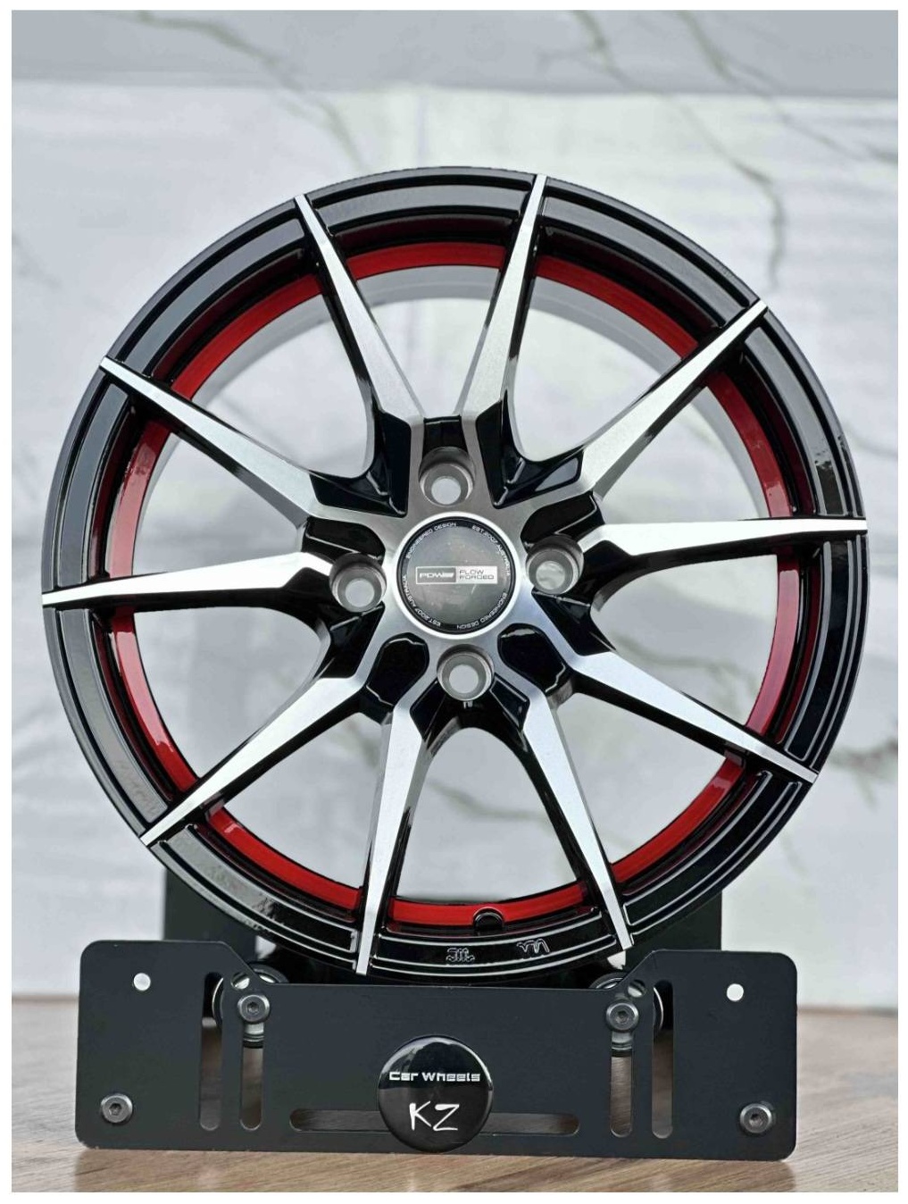 Top Grade SG2032 7x15/4x100 D67.1 ET30 4 диска черный, серебристый, красный