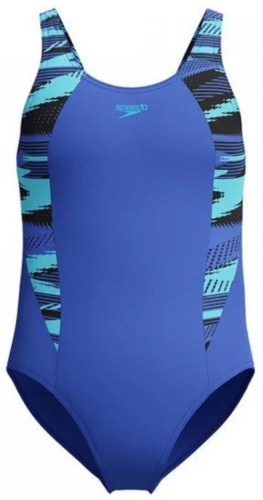 Слитный купальник Speedo синий, голубой