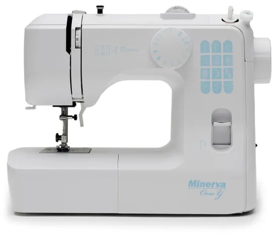 Швейная машина Minerva One G белый, зеленый