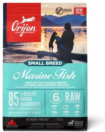 Orijen Marine Fish с морской рыбой для мелких пород 4.5 кг