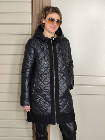 Демисезонная куртка Bogema Store черный