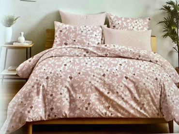 Комплект Istanbul Home Flowery Pink евростандарт хлопок, ранфорс, 2 наволочки: 50x70 см