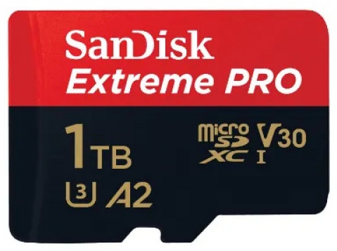 Карта памяти SanDisk microSD SDSQXCD-1T00-GN6MA 1024 Гб
