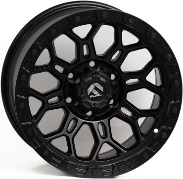 Kipardo FBX317-7 8.5x17/6x139.7 D106.1 ET0 4 диска черный матовый