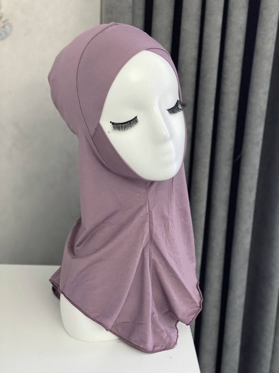 Хиджаб Muslima style размер универсальный, розовый