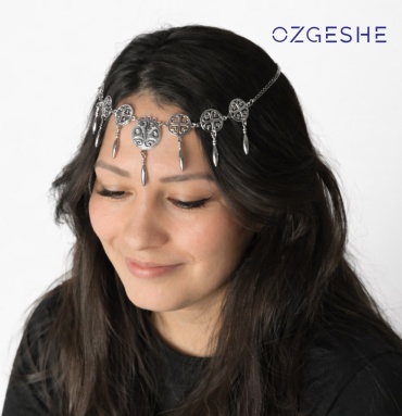 OZGESHE шекелик 1 шт, серебристый