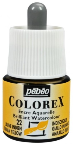 Акварельные PEBEO 341022 indian yellow 1 шт 45 мл