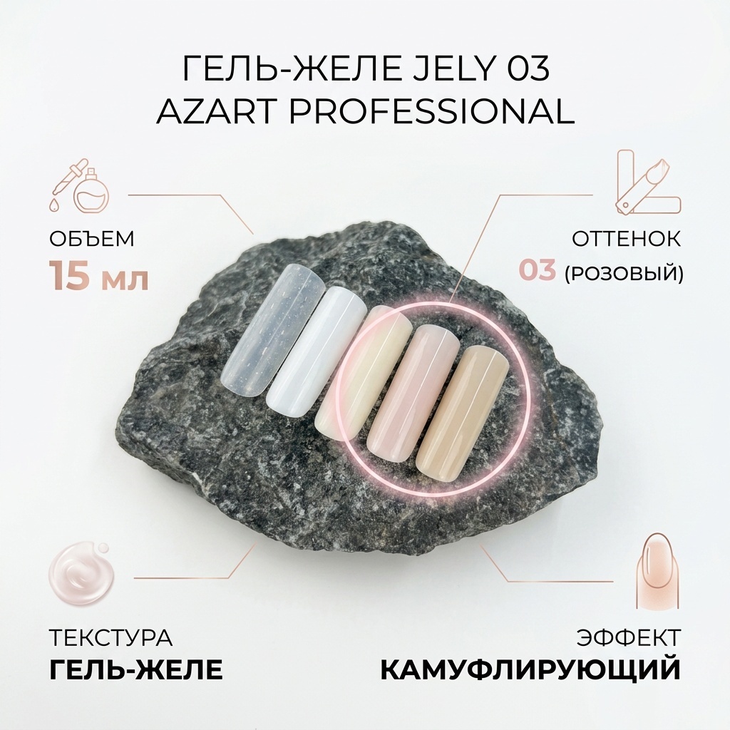 Azart Professional гель-желе Jely 03 15 мл