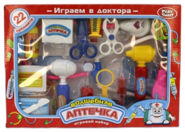 Набор Играем в доктора. Волшебная аптечка Play Smart 2554