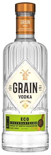 Водка Grain классическая зерновой 40% 0.7 л