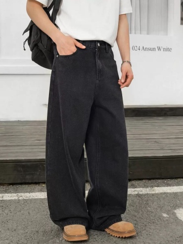 Джинсы свободного кроя urban outfit черный