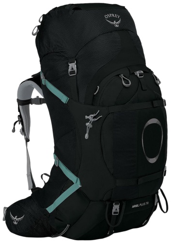 Osprey 10002909 треккинговый 70 черный