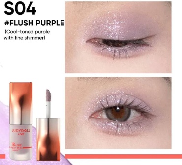 JUDYDOLL глиттер жидкие LIQUID EYESHADOW S04