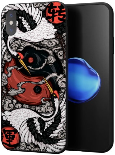 Чехол для Apple iPhone X, iPhone Xs рисунок