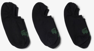 Носки LACOSTE 3 пары черный 39-42