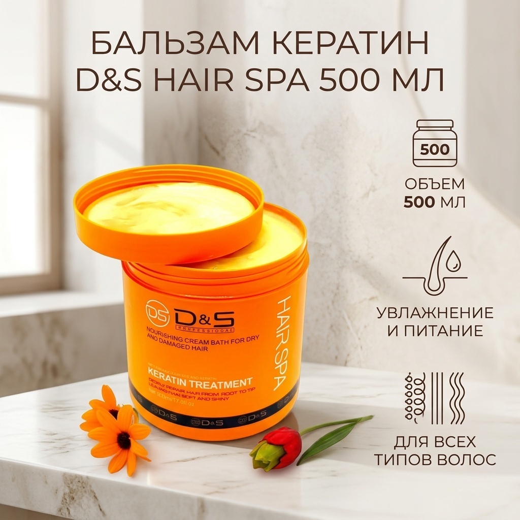 Doctor-S бальзам Кератин 500 мл