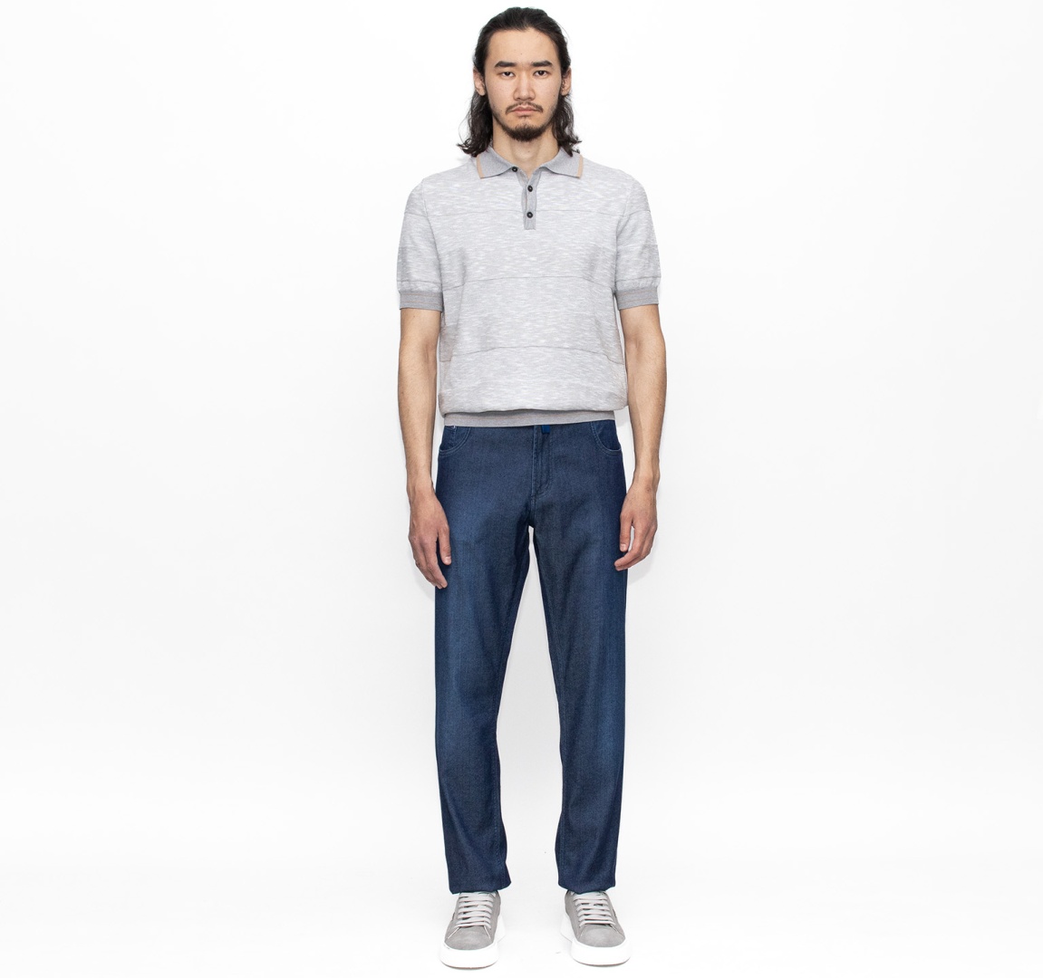 Джинсы зауженные PORTOFINO JEANS синий