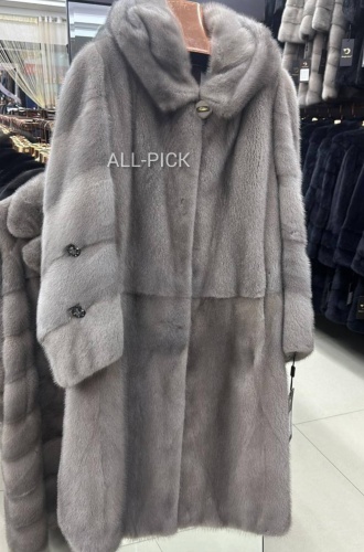 Шуба серый