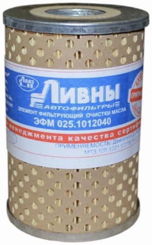 ЛИВНЫ масляный фильтр 025-1012040
