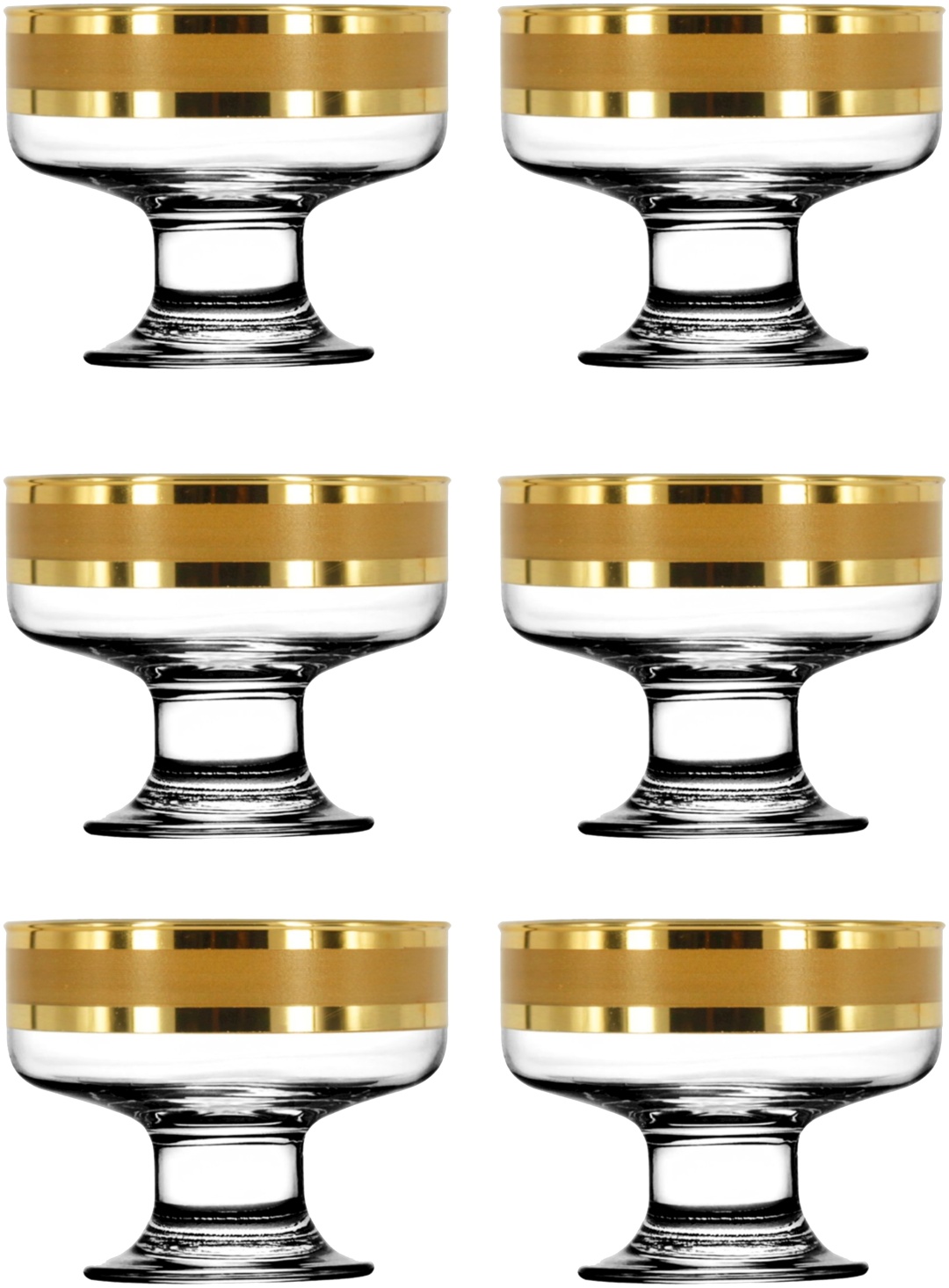 Promsiz креманка EAV79-1016/S круглая 6 шт, стекло