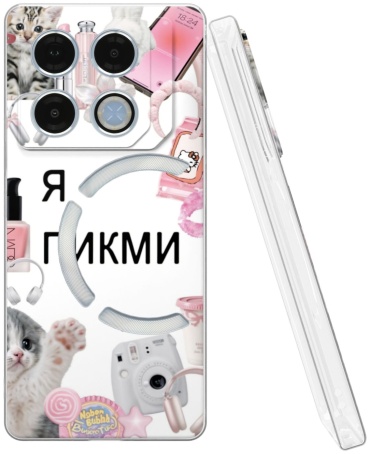 Чехол Mcover для Infinix GT 20 Pro рисунок