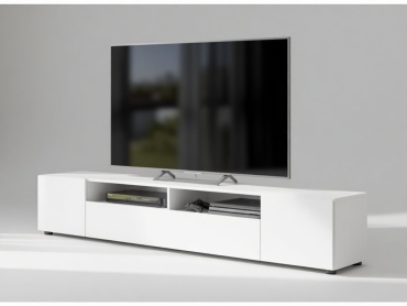 ТВ-тумба напольная EQUUS 711, 220x50x37 см, белый