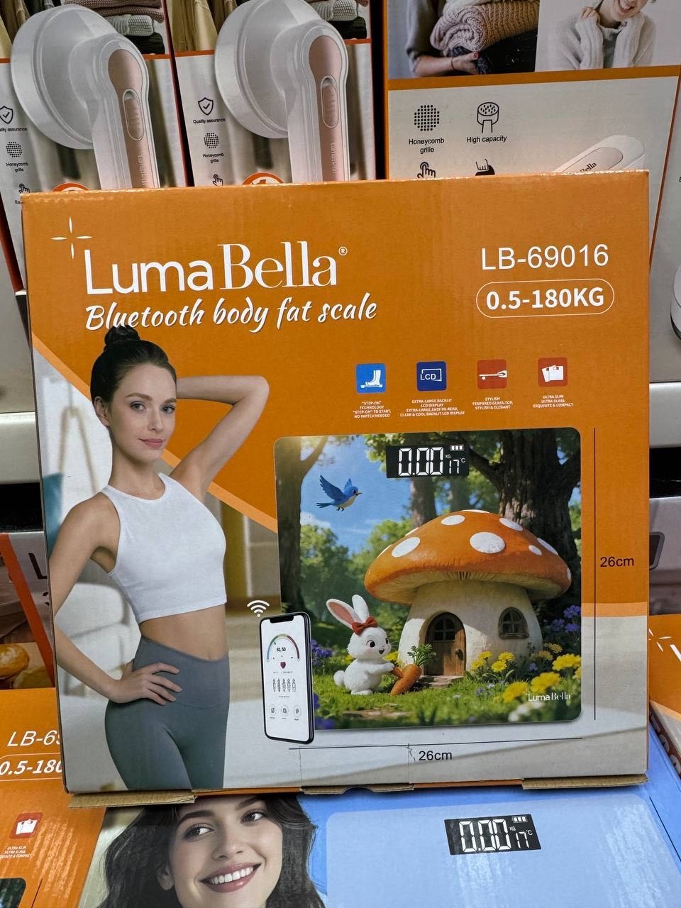 Напольные весы LumaBella электронные LB-69016 до 180 кг