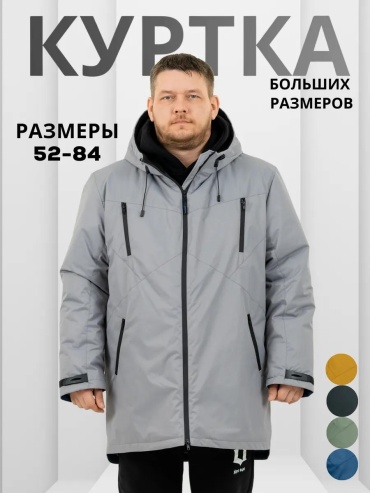 Демисезонная куртка WIKO черный