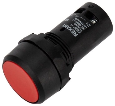 REXANT кнопка 36-5530, красный, черный