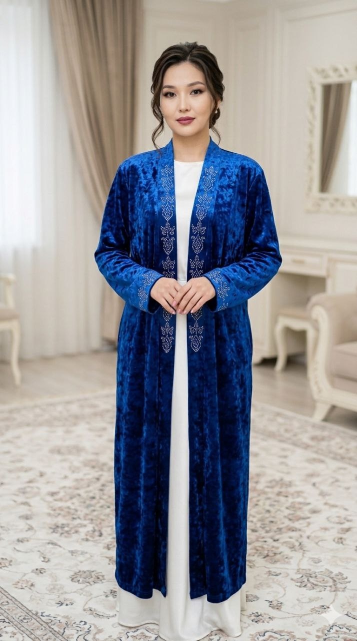 Национальный костюм синий