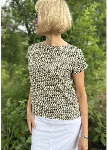 Блузка NIKA_&_COLLECTION темно-оранжевый